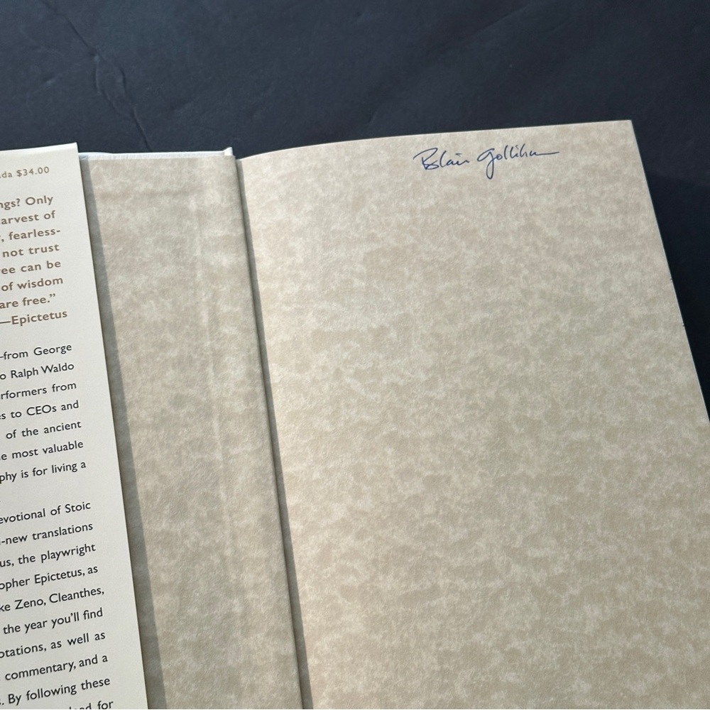 The Daily Stoic by Ryan Holiday | Self-Help, Philosophy | Hardcover Book - Picture 4 of 11